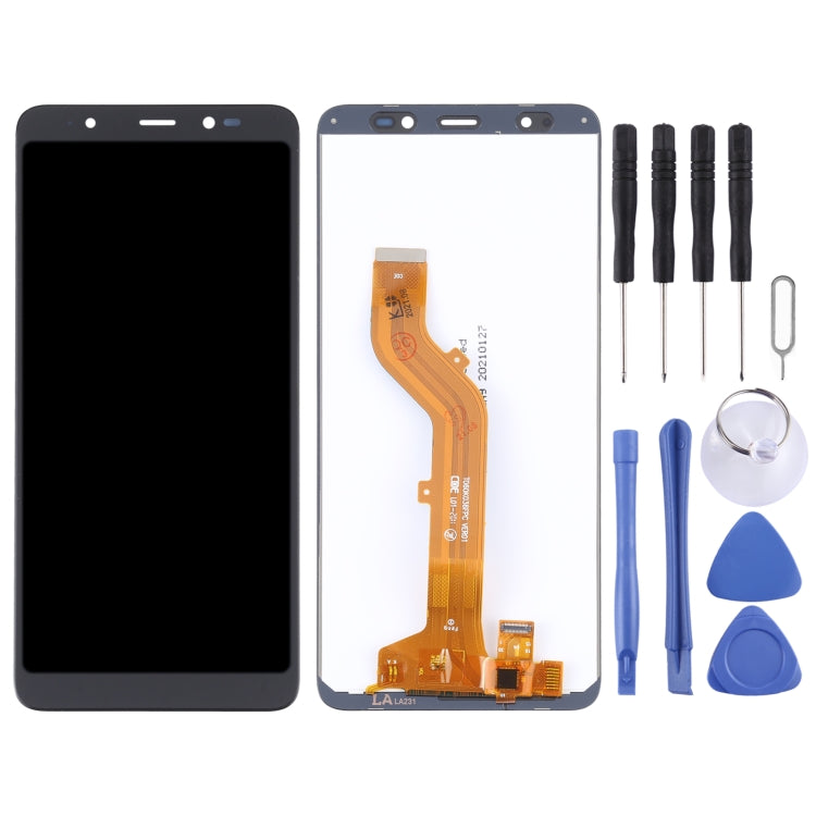 LCD Screen and Digitizer Full Assembly for Itel A55, For Itel A55