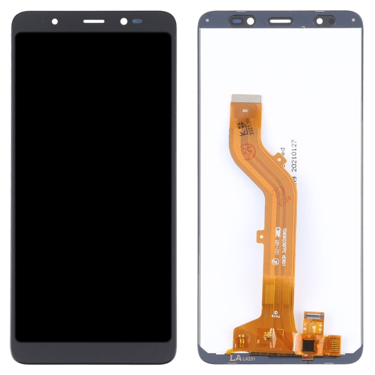 LCD Screen and Digitizer Full Assembly for Itel A55, For Itel A55