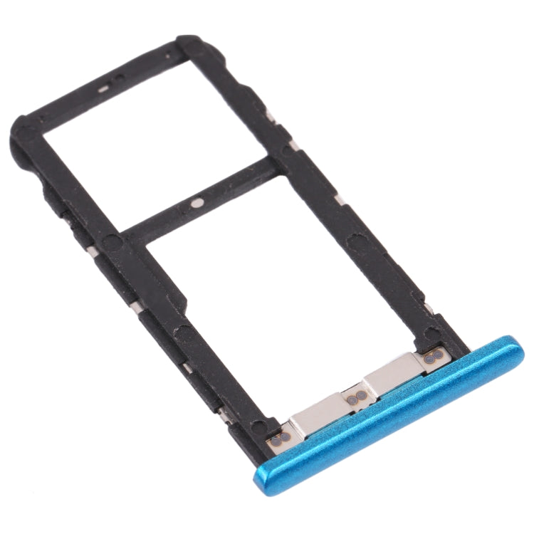 SIM Card Tray + SIM Card Tray / Micro SD Card Tray for ZTE Blade V10 Vita, For ZTE Blade V10 Vita, For ZTE Blade V10 Vita(Dark Green)