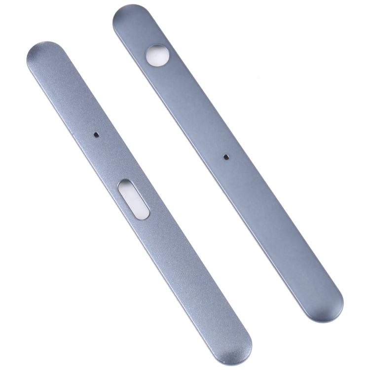 1 Pair Upper and Lower Part Sidebar For Sony Xperia XZ1, For Sony Xperia XZ1