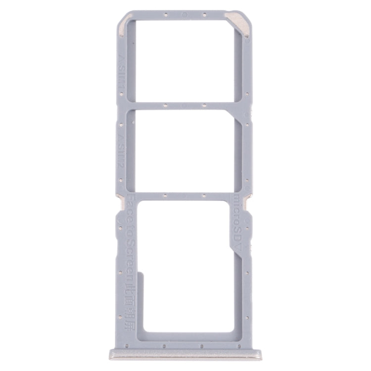 For OPPO A54S CPH2273  SIM Card Tray + SIM Card Tray + Micro SD Card Tray