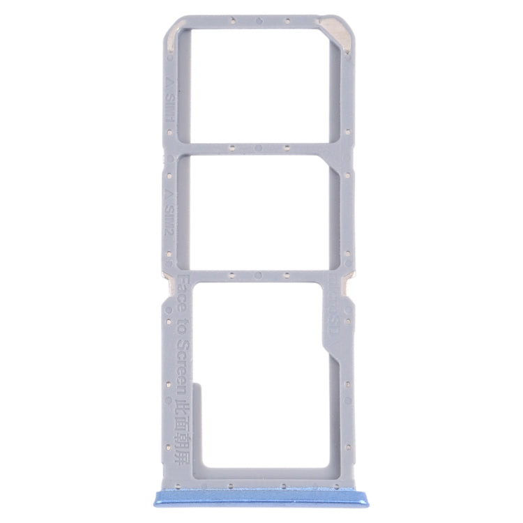 For OPPO A54S CPH2273  SIM Card Tray + SIM Card Tray + Micro SD Card Tray
