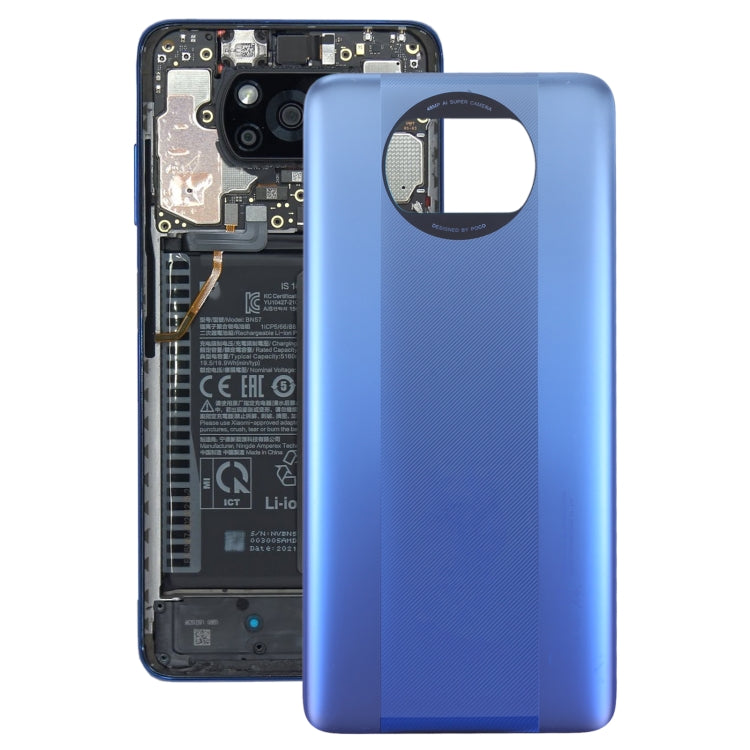 Original Battery Back Cover for Xiaomi Poco X3 Pro M2102J20SG, For Xiaomi Poco X3 Pro
