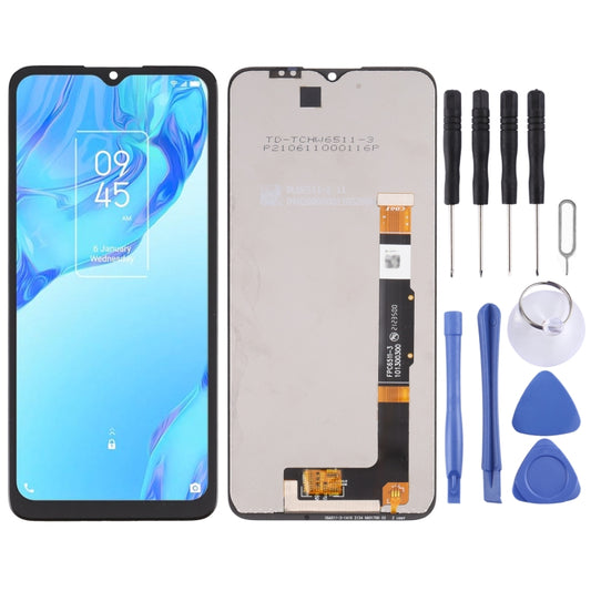 LCD Screen and Digitizer Full Assembly for TCL 20B, For TCL 20B (TFT)
