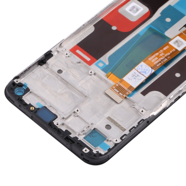 LCD Screen and Digitizer Full Assembly with Frame for OPPO Realme 8i RMX3151