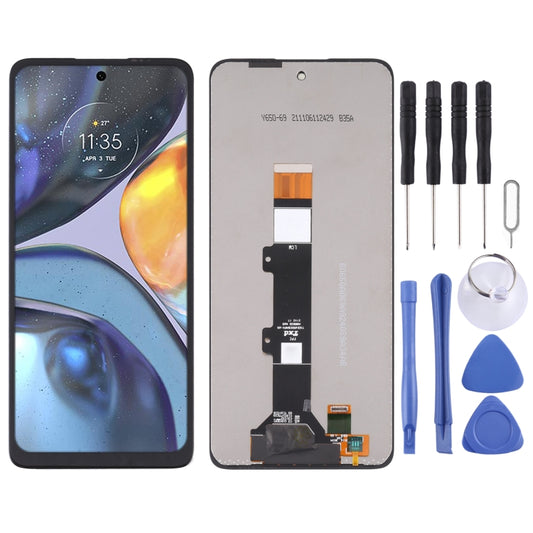 LCD Screen and Digitizer Full Assembly For Motorola Moto G22, For Motorola Moto G22 - BSPART