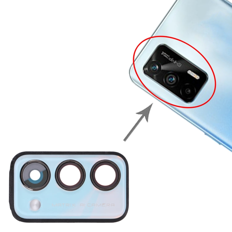For OPPO Realme Q3 Pro 5G / Realme Q3 Pro Carnival  Back Camera Lens Frame