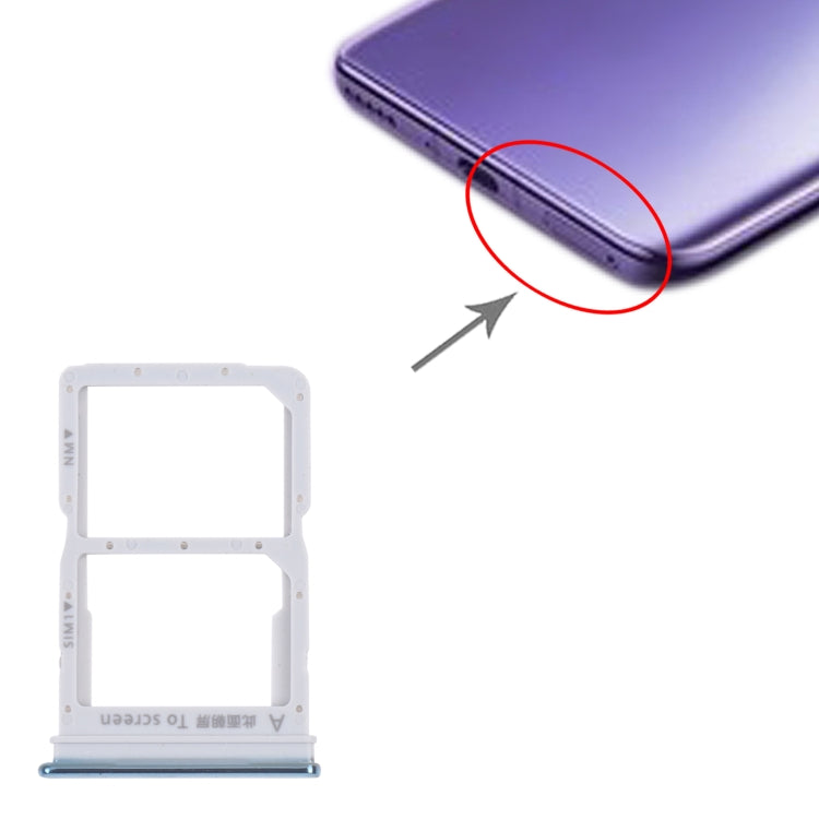 SIM Card Tray + NM Card Tray for Honor 30i