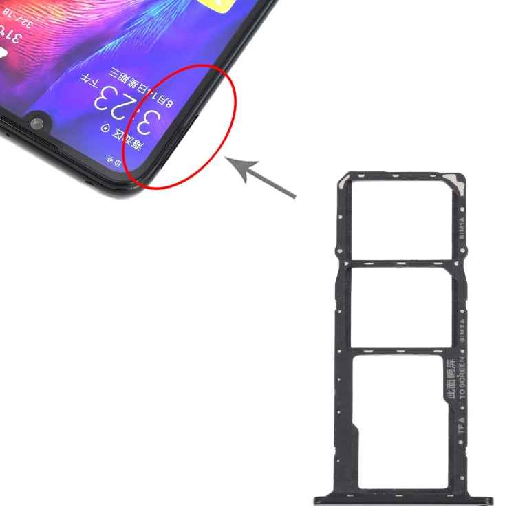 SIM Card Tray + SIM Card Tray + Micro SD Card Tray for Honor Play 8