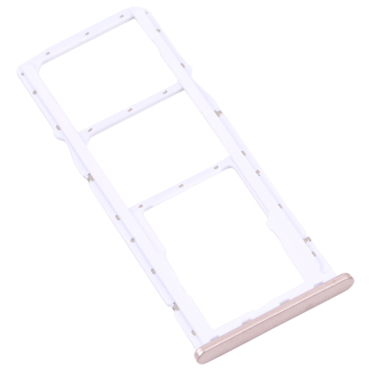 SIM Card Tray + SIM Card Tray + Micro SD Card Tray for Honor 7C, For Honor 7C