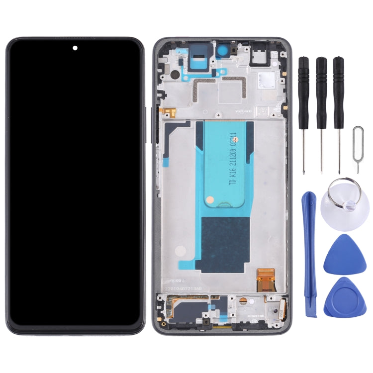 Original LCD Screen and Digitizer Full Assembly with Frame for Xiaomi Redmi Note 11 Pro China/Redmi Note 11 Pro+ 5G/11i/11i HyperCharge