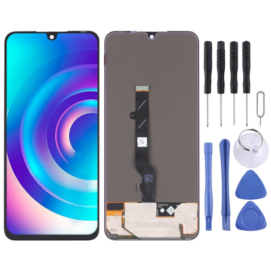Original AMOLED Material LCD Screen and Digitizer Full Assembly for TCL 30/30+/30 5G T676H T676K T676J T776H, For TCL 30/30+/30 5G(Original)