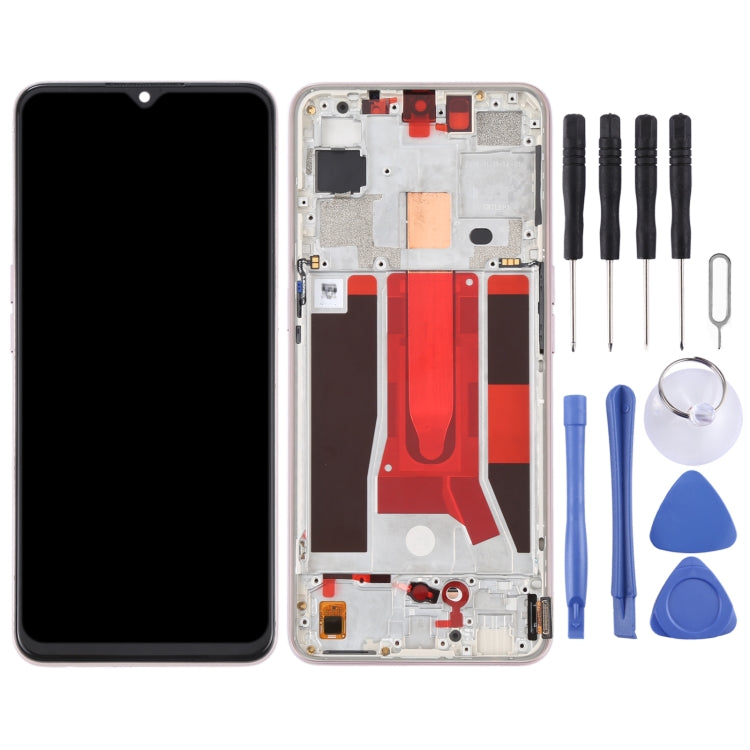 Original LCD Screen and Digitizer Full Assembly with Frame For OPPO Reno3 5G/Reno3 Youth/F15/Find X2 Lite/K7 5G, For OPPO Reno3 5G, For OPPO Reno3 5G/Reno3 Youth/F15/Find X2 Lite/K7 5G