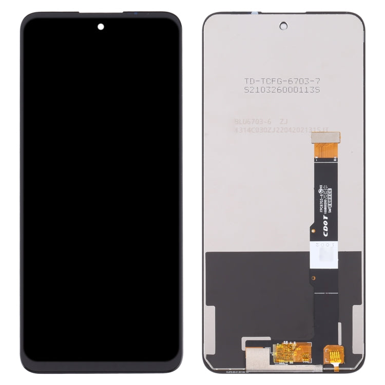 LCD Screen and Digitizer Full Assembly For TCL 20 5G T781 T781K T781H, For TCL 20 5G (TFT)