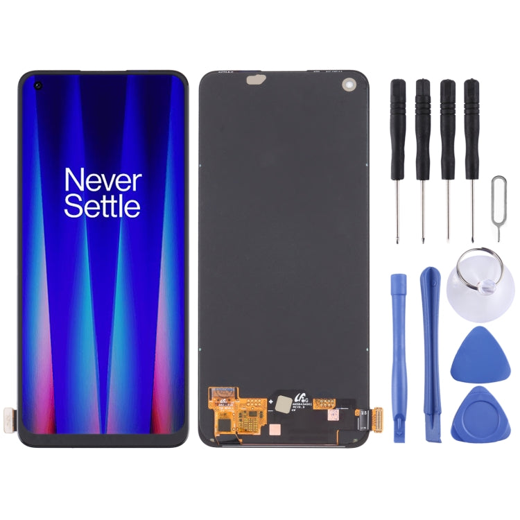 For OnePlus Nord CE 2 5G IV2201 with Digitizer Full Assembly Original LCD Screen, For OnePlus Nord CE 2 5G(AMOLED)
