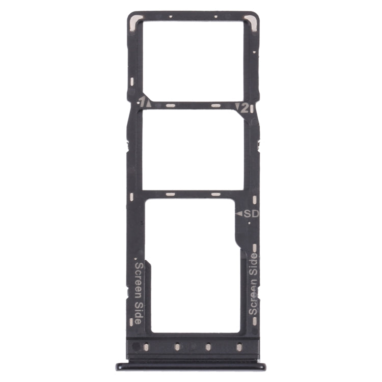 For Infinix S4 X626 SIM Card Tray + SIM Card Tray + Micro SD Card Tray