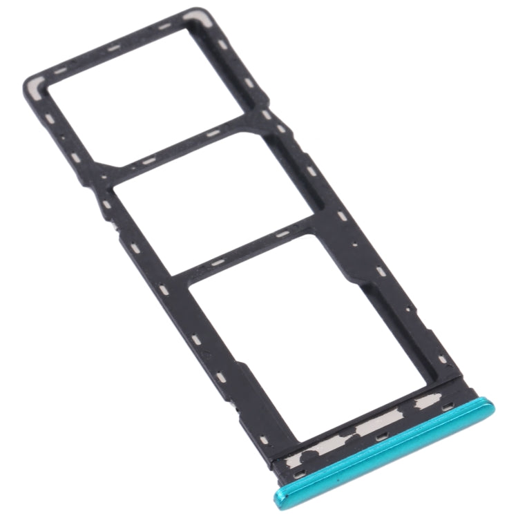 For Infinix Hot 10 Lite X657B SIM Card Tray + SIM Card Tray + Micro SD Card Tray, For Infinix Hot 10 Lite
