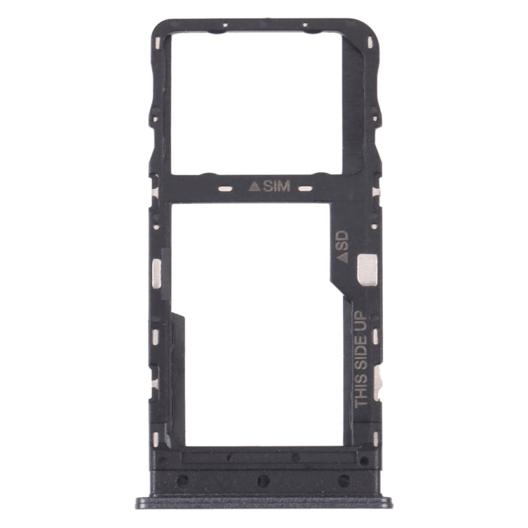Original SIM Card Tray + Micro SD Card Tray for TCL 10L/10 Lite T770H T770B, For TCL 10L/10 Lite(Silver), For TCL 10L/10 Lite