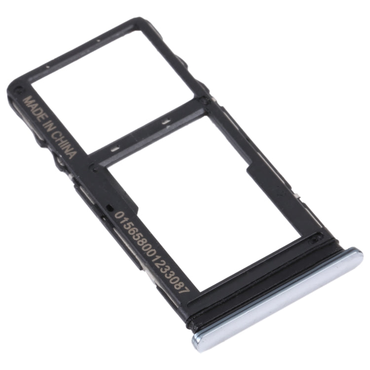 Original SIM Card Tray + Micro SD Card Tray for TCL 10L/10 Lite T770H T770B, For TCL 10L/10 Lite(Silver), For TCL 10L/10 Lite