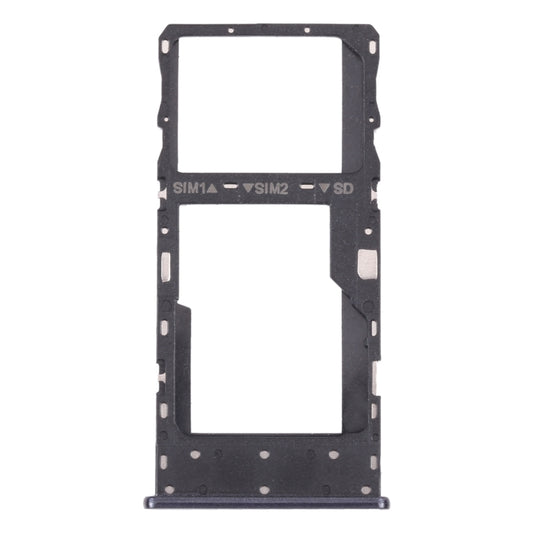 SIM Card Tray + SIM Card Tray / Micro SD Card Tray for TCL 10 5G T790Y T790H, For TCL 10 5G