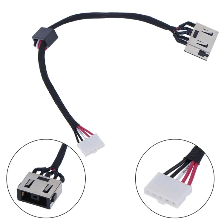 DC Power Jack Connector Flex Cable for Lenovo G50-70 G50-80 G50-85 G50-90 DC30100LE00 35013379, For Lenovo G50-70 G50-80 G50-85 G50-90