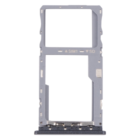 SIM Card Tray + Micro SD Card Tray For T-Mobile REVVL 4+ 5062 5062W 5062Z, For T-Mobile REVVL 4+ 5062(Grey)
