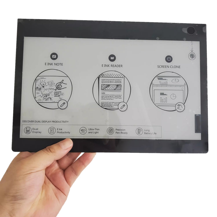 For Lenovo YOGA Book 2 C930 YB-J912F YB-J912L E Ink OEM LCD Screen with Digitizer Full Assembly, For Lenovo YOGA Book 2 C930