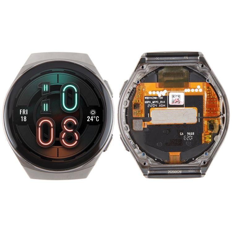 Original LCD Screen and Digitizer Full Assembly With Frame For Huawei Watch GT 2e HCT-B19