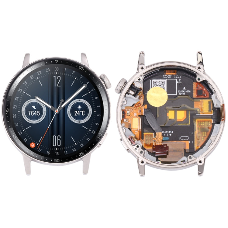 Original LCD Screen and Digitizer Full Assembly With Frame for Huawei Watch GT 3 42mm MIL-B19, For Huawei Watch GT 3 42mm(Gold), For Huawei Watch GT 3 42mm(Silver), For Huawei Watch GT 3 42mm