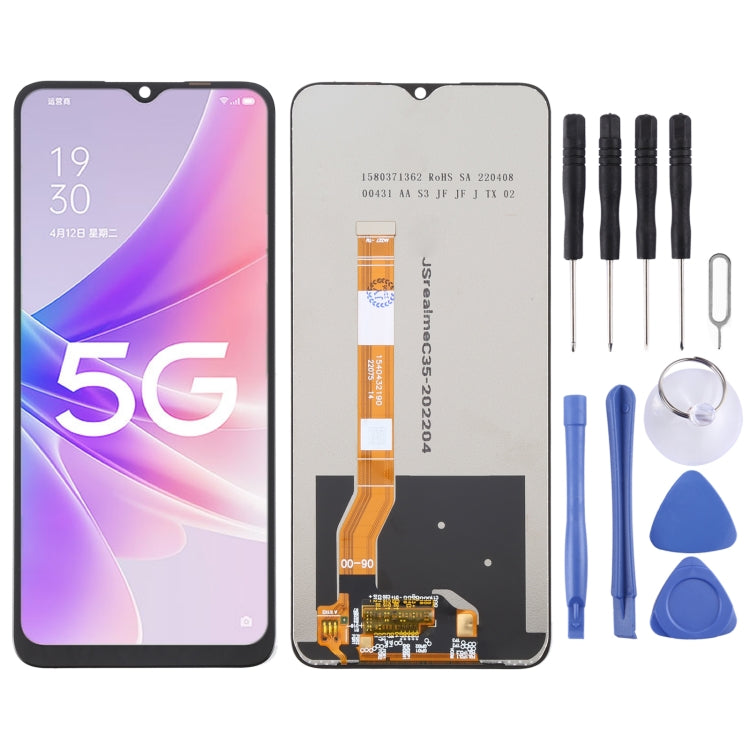 OEM LCD Screen and Digitizer Full Assembly For OPPO A57 5G / A57 4G / A57s / A57e / A77 4G / A17 4G / A17K / A58 5G / A78 5G, For OPPO A57 5G / A57 4G / A77 5G