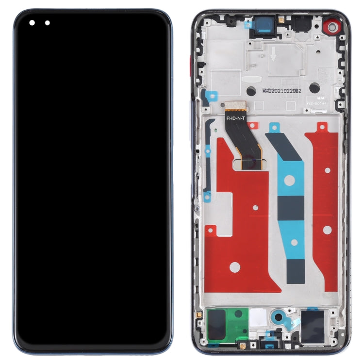 Original LCD Screen and Digitizer Full Assembly with Frame for Huawei Nova 8i