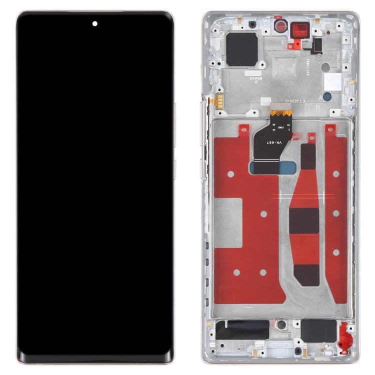 Original LCD Screen and Digitizer Full Assembly with Frame for Honor 60, For Honor 60 (OLED), For Honor 60