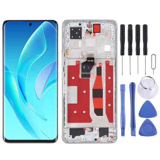Original LCD Screen and Digitizer Full Assembly with Frame for Honor 60 Pro