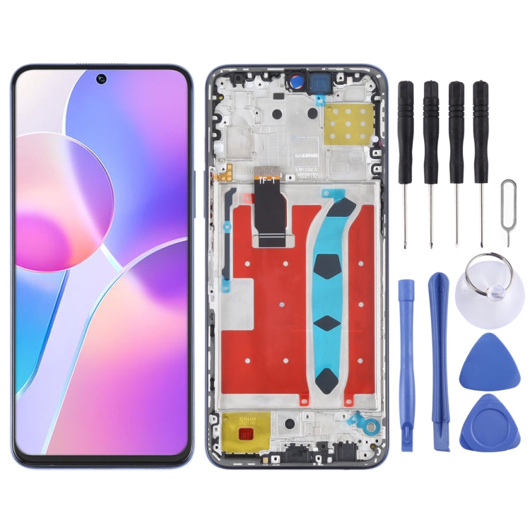 Original LCD Screen and Digitizer Full Assembly with Frame for Honor X30i