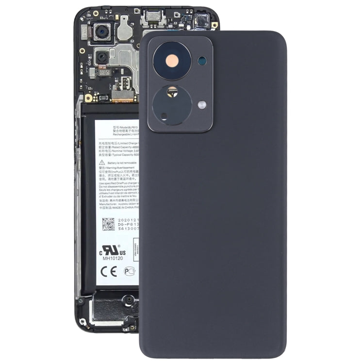For OnePlus Nord 2T Battery Back Cover with Camera Lens, For OnePlus Nord 2T (with Camera Lens)