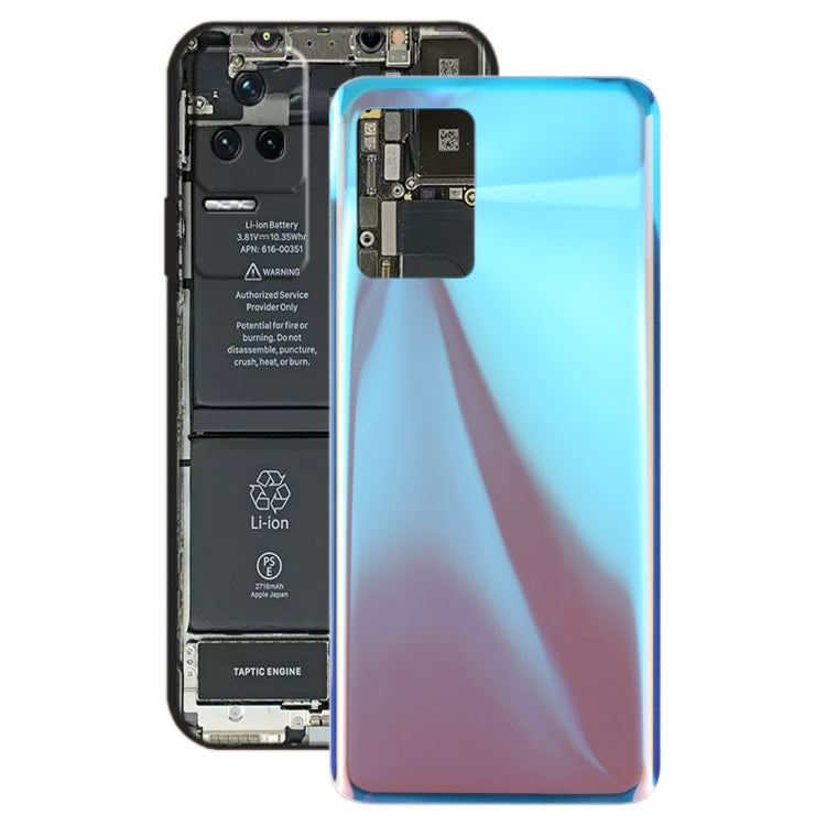 Glass Battery Back Cover for Xiaomi Redmi K50 / Redmi K50 Pro