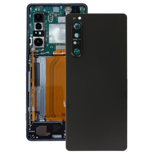 Original Battery Back Cover with Camera Lens Cover for Sony Xperia 1 II, For Sony Xperia 1 II (Original)