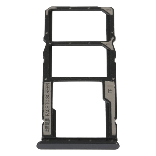 SIM Card Tray + SIM Card Tray + Micro SD Card Tray For Xiaomi Redmi Note 11E, For Xiaomi Redmi Note 11E