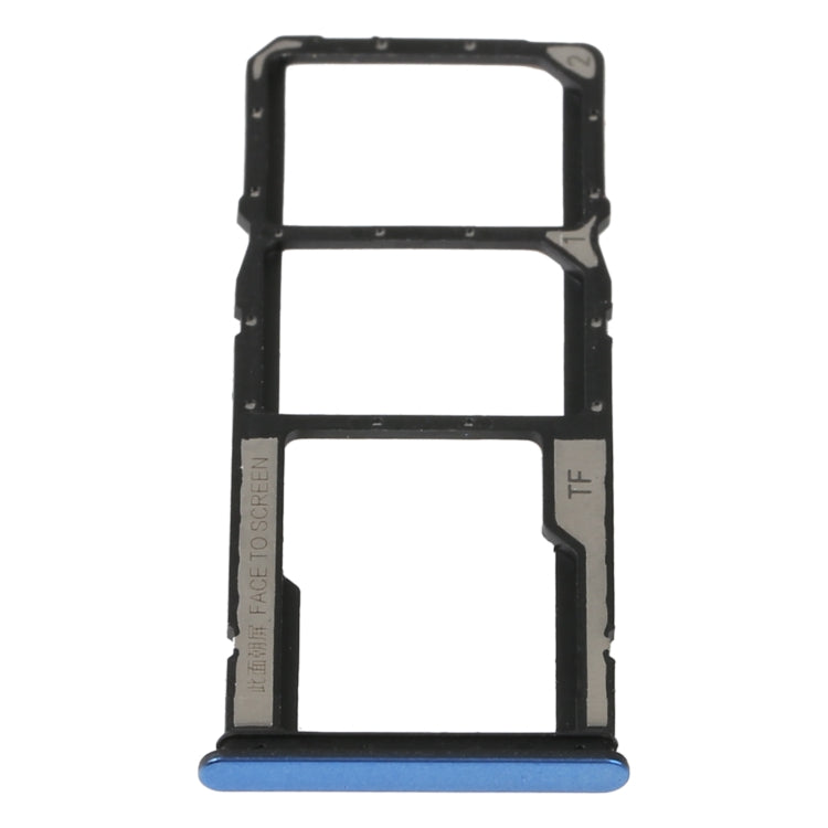 SIM Card Tray + SIM Card Tray + Micro SD Card Tray For Xiaomi Redmi Note 11S 5G, For Xiaomi Redmi Note 11S 5G