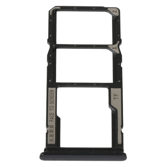 SIM Card Tray + SIM Card Tray + Micro SD Card Tray For Xiaomi Redmi 10A, For Xiaomi Redmi 10A