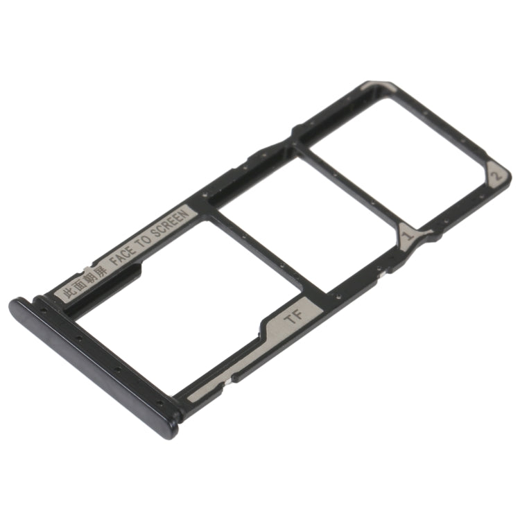 SIM Card Tray + SIM Card Tray + Micro SD Card Tray For Xiaomi Redmi 10A, For Xiaomi Redmi 10A
