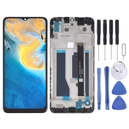 OEM LCD Screen For ZTE Blade A71 A7030 2021 Digitizer Full Assembly with Frame