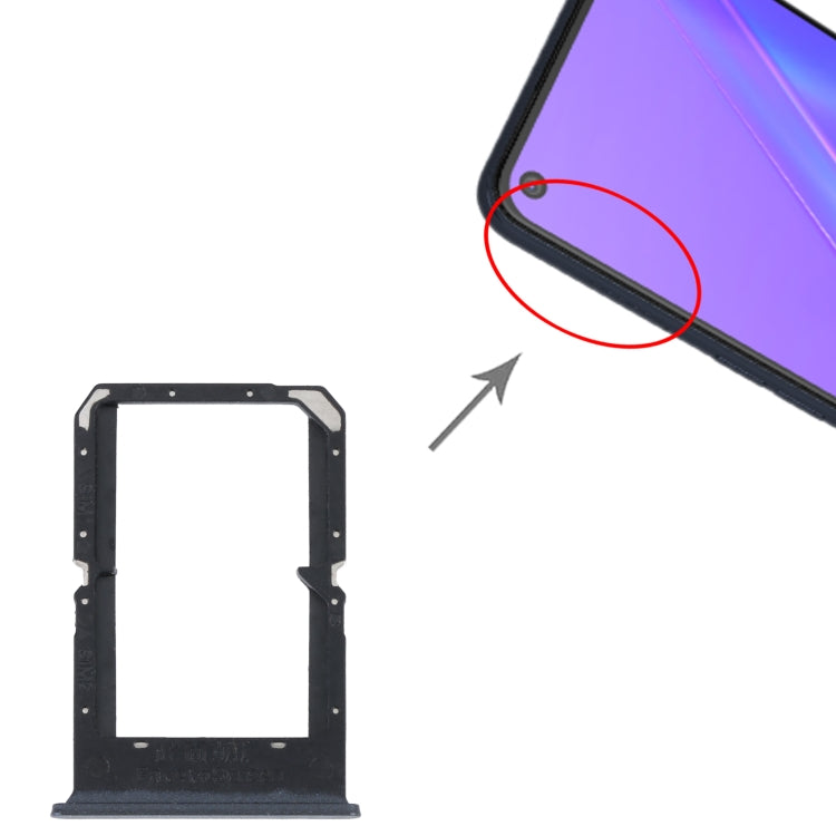 For OPPO A72 4G / A92 4G SIM Card Tray + SIM Card Tray