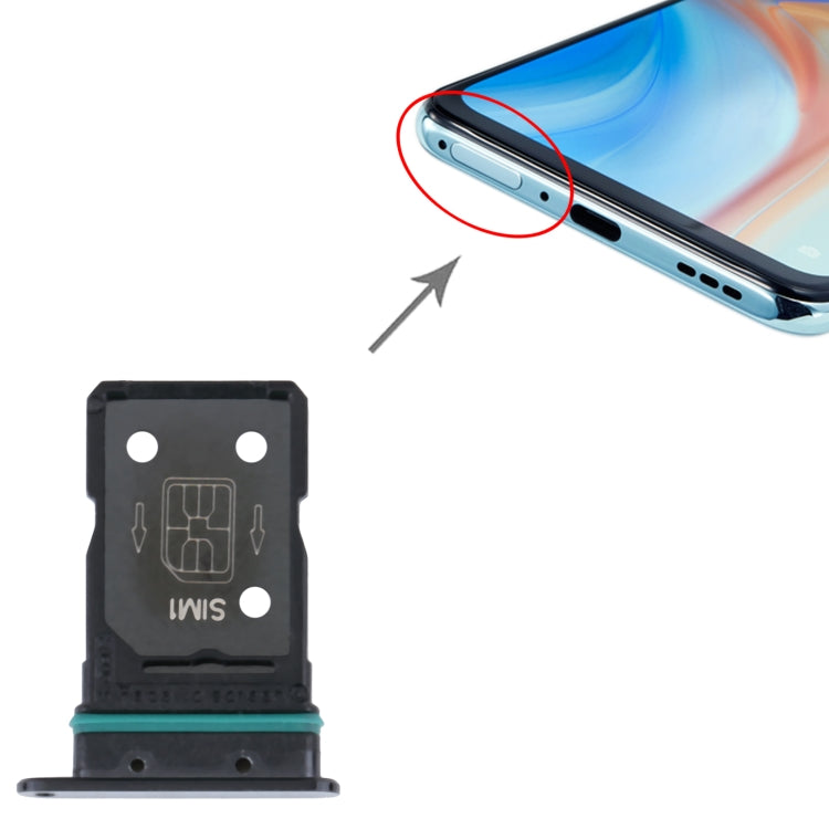 For OPPO Reno4 Pro 5G  SIM Card Tray + SIM Card Tray, For OPPO Reno4 Pro 5G
