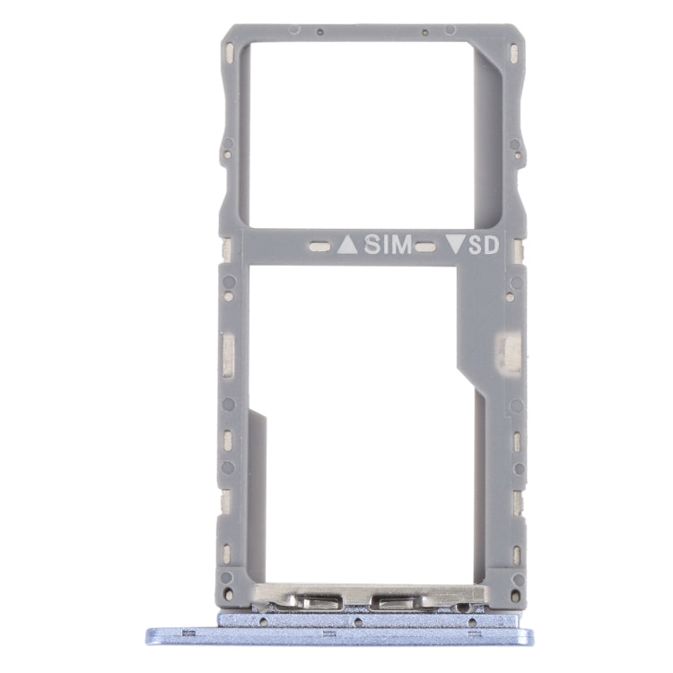For TCL 10 SE T766H Original SIM Card Tray + SIM / Micro SD Card Tray, For TCL 10 SE