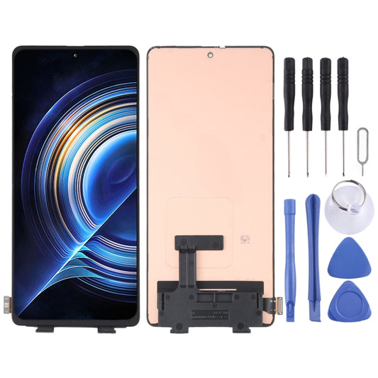 Original OLED LCD Screen For Xiaomi Redmi K50 / Redmi K50 Pro / Poco F4 with Digitizer Full Assembly, For Xiaomi Redmi K50 / Redmi K50 Pro (Original)