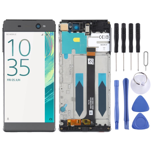 Original LCD Screen For Sony Xperia XA Ultra F3212 Digitizer Full Assembly with Frame, For Sony Xperia XA Ultra(Original)