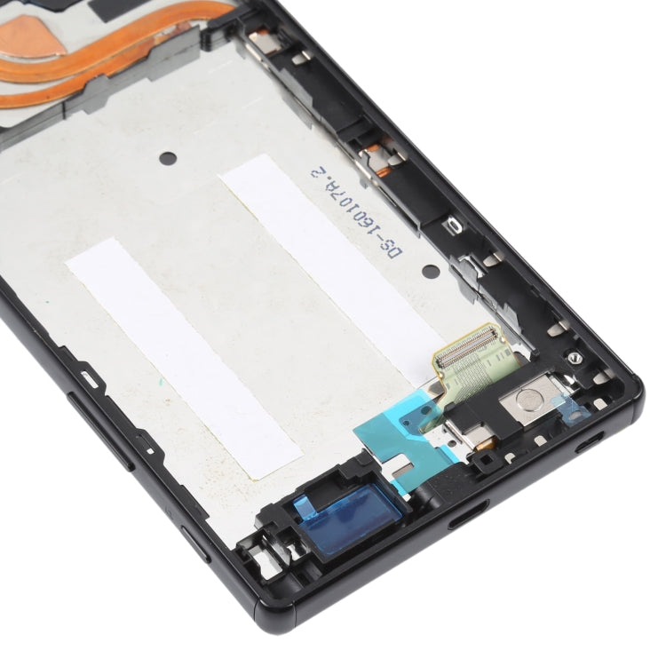 Original LCD Screen For Sony Xperia Z5 Premium E6853 Digitizer Full Assembly with Frame, For Sony Xperia Z5 Premium(Original)