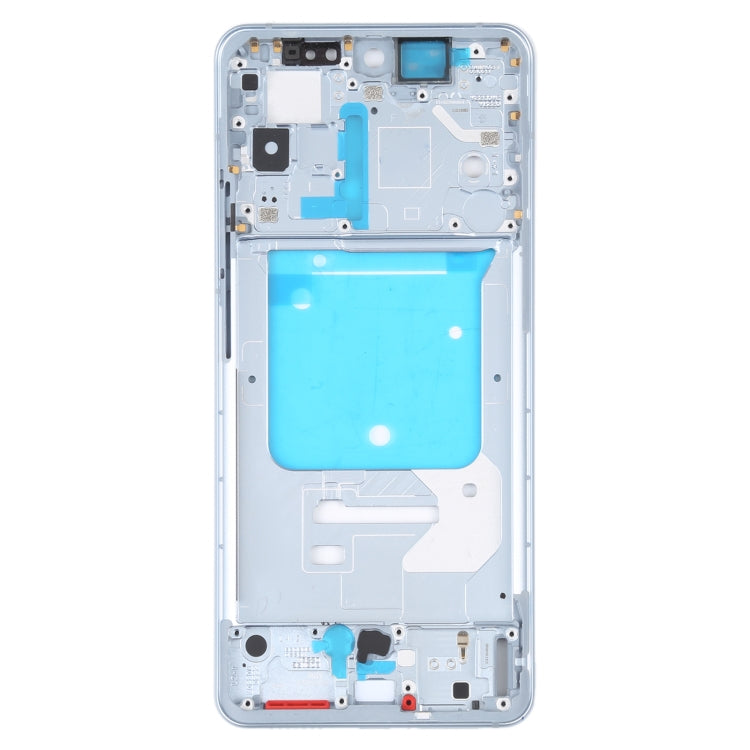For vivo iQOO 7 Original Front Housing LCD Frame Bezel Plate, For vivo iQOO 7 (Blue), For vivo iQOO 7 (Silver)