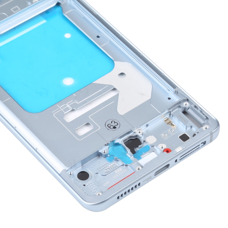 For vivo iQOO 7 Original Front Housing LCD Frame Bezel Plate, For vivo iQOO 7 (Blue), For vivo iQOO 7 (Silver)